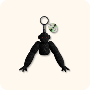 Scary Baboon Plushie BLACKGOOGOO