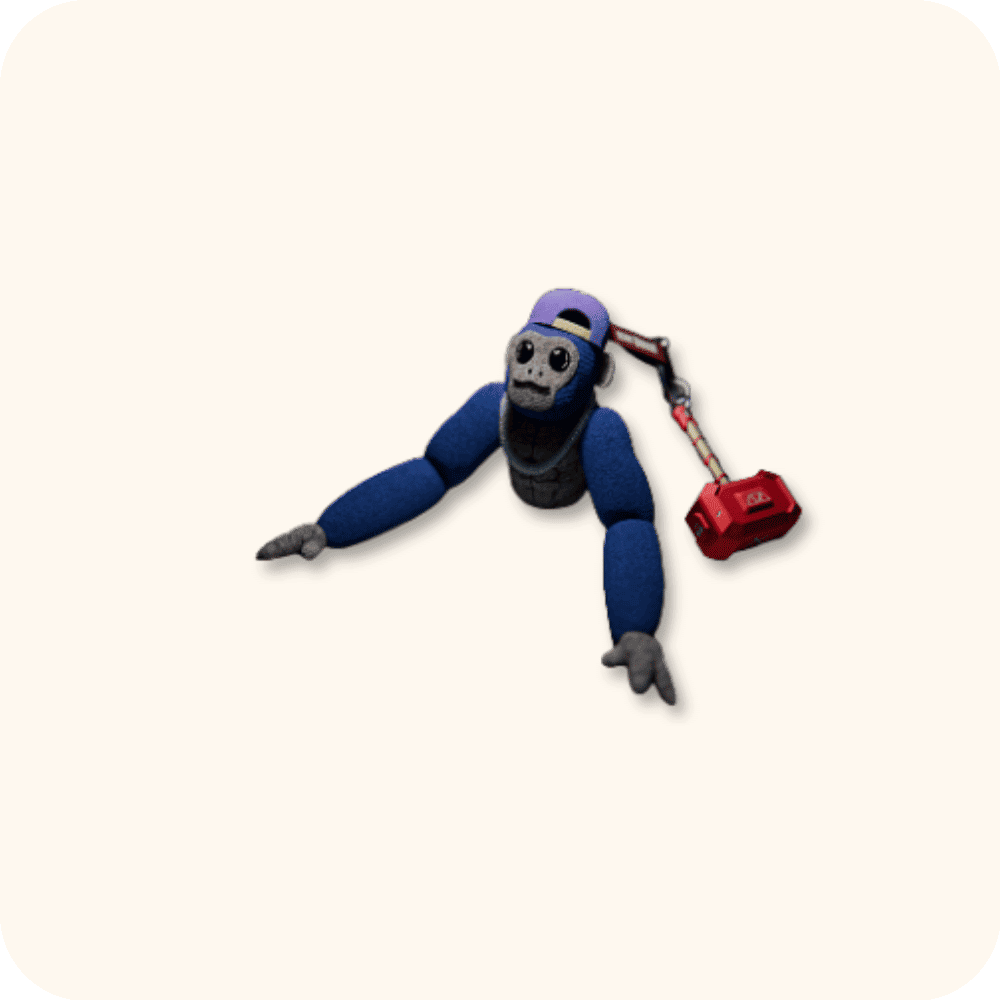 Scary Baboon Plushie KJ1 Scary Baboon Plushie KJ1