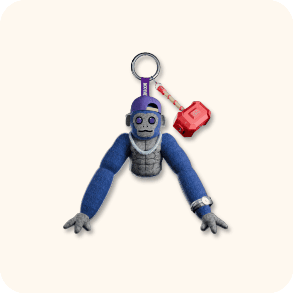 Scary Baboon Plushie KJ1 Scary Baboon Plushie KJ1